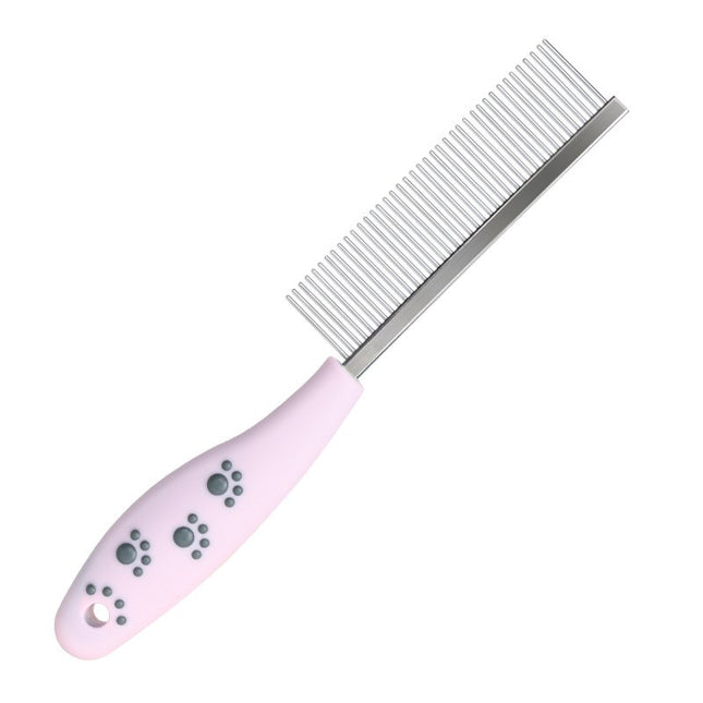 Peine Rastrillo Simple de Acero Para Perro