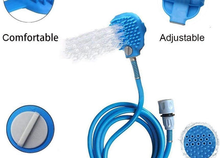 Kit manguera con manopla para bañar a tu mascota