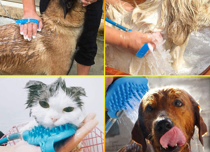 Kit manguera con manopla para bañar a tu mascota