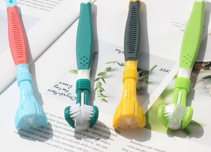Cepillo De Dientes 3 Cabezales Para Mascotas