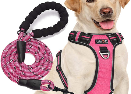 Pechera Anti Tirones Para Perro + Correa