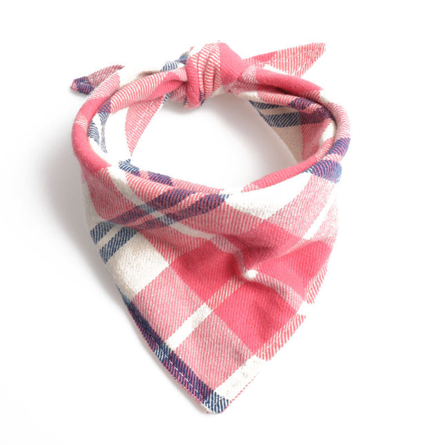 Bandana Escocesa Para Mascotas