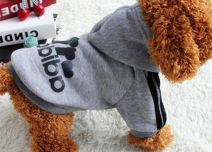Buzo Polar Deportivo Con Capucha Adidog