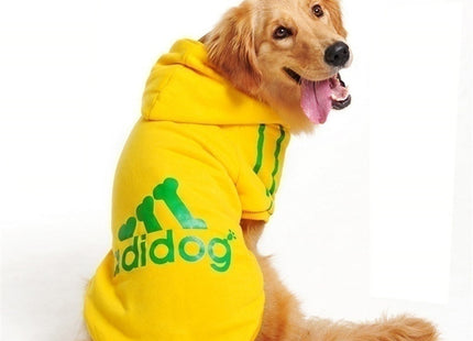 Buzo Polar Deportivo Con Capucha Adidog