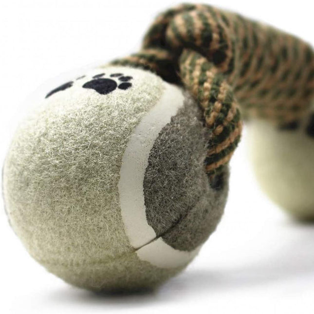 Juguete Cuerda Con 2 Pelotas