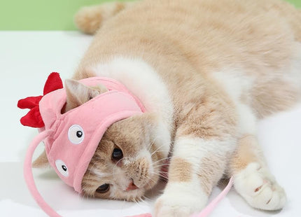 Juguete Para Gato Gorro Con Pescado Colgante