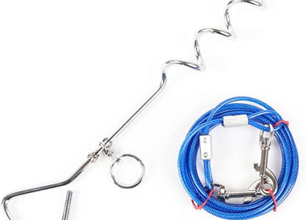 Estaca Con Cable de 5 Metros