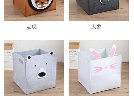 Cesto Canasto Con Diseños De Animales