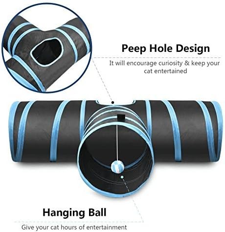 Túnel Plegable Para Gato