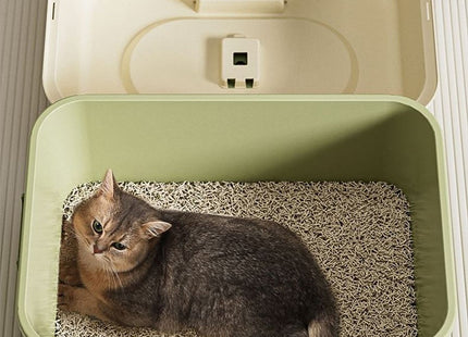 Arenero Cerrado Para Gatos