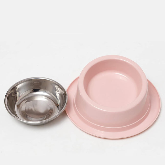 Plato Elevado Acero Inox.