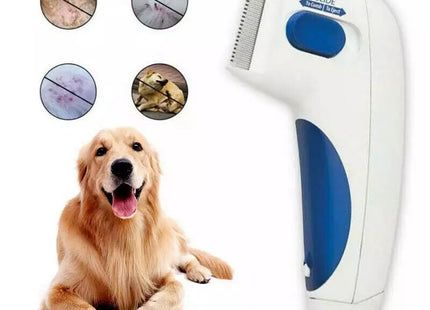 Peine Fino eléctrico Flea Doctor Para Mascotas
