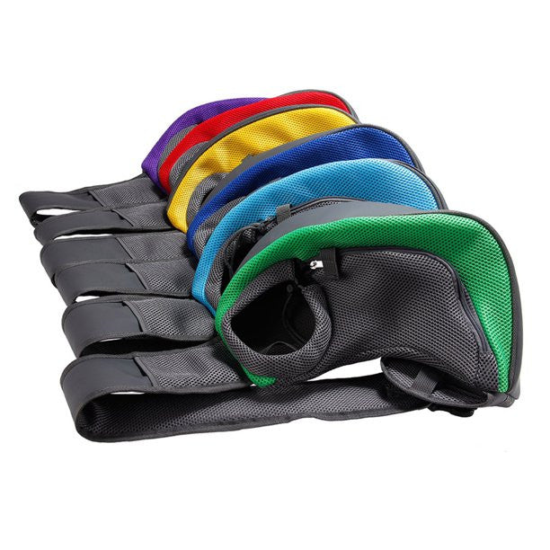 Mochila Morral transportador perro gato varios colores
