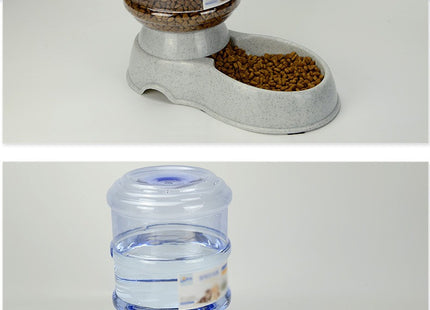 Plato Comedero Dispensador Automático Para Mascotas