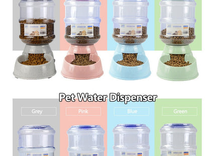 Plato Comedero Dispensador Automático Para Mascotas