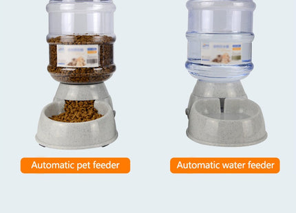 Plato Comedero Dispensador Automático Para Mascotas