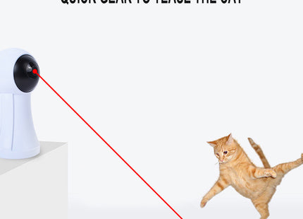 Juguete interactivo rayo laser para gato