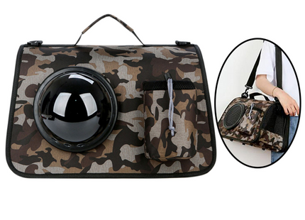 Bolso De Tela Con Bolsillo Para Transportar Mascotas