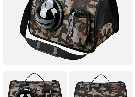 Bolso De Tela Con Bolsillo Para Transportar Mascotas