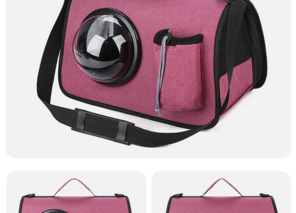 Bolso De Tela Con Bolsillo Para Transportar Mascotas