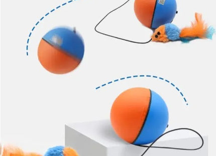 Juguete Para Gato Pelota Movimiento Con Pila AA