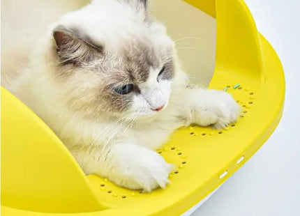 Bandeja Sanitaria Semicerrada Grande Para Gato