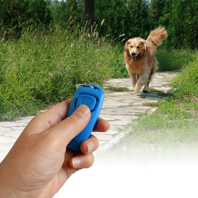 Clicker Con Silbato Para Entrenamiento De Mascotas