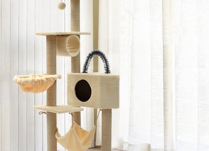 Juguete Rascador Para Gato Torre Grande 1.60 M