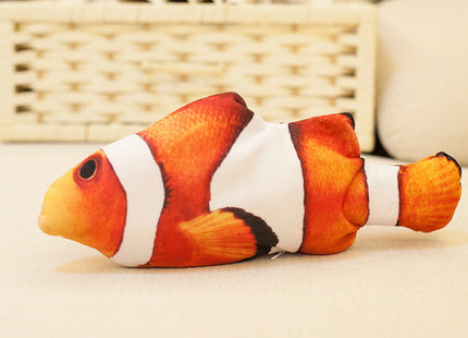 Juguete Pescado Con Movimiento Recarga USB