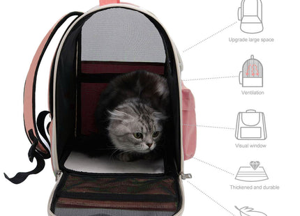Mochila Transportadora Para Gatos
