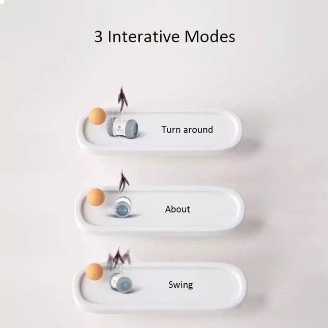 Juguete Interactivo Automático E Inteligente Para Gatos - USB
