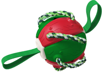 Juguete Para Perro 2 en 1 - Pelota y Frisbee