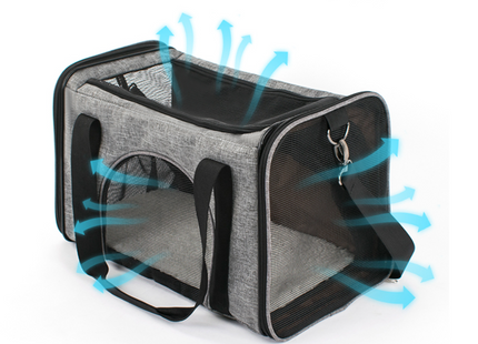 Bolso De Tela Expansible Para Transportar A Tu Mascota