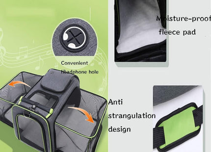 Bolso Diseño Expandible Para Llevar A Tu Mascota
