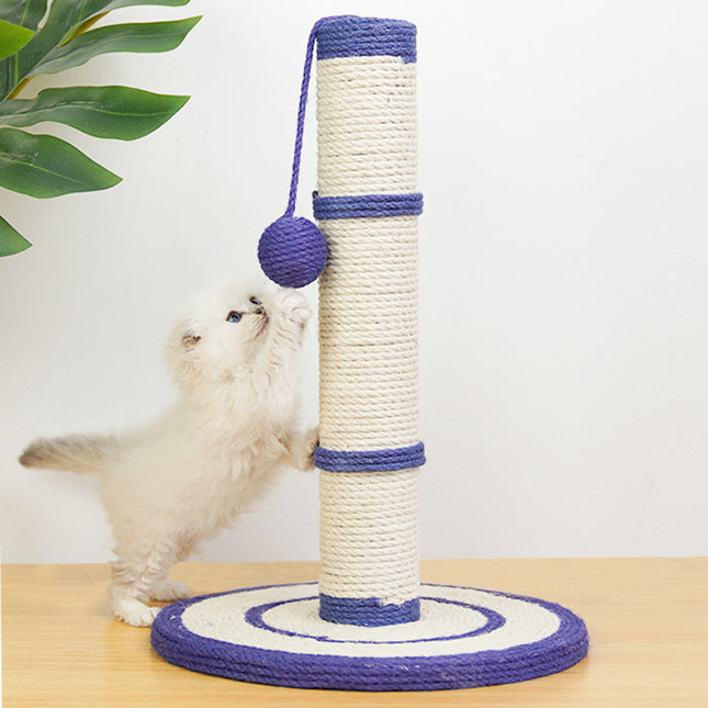 Juguete Rascador Para Gato Torre Base Redonda