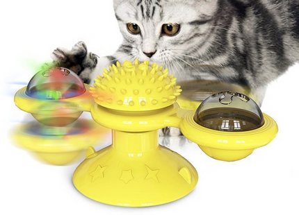 Juguete Interactivo Giratorio Para Gato