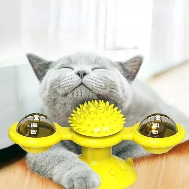 Juguete Interactivo Giratorio Para Gato