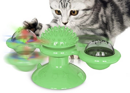 Juguete Interactivo Giratorio Para Gato