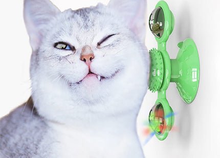 Juguete Interactivo Giratorio Para Gato