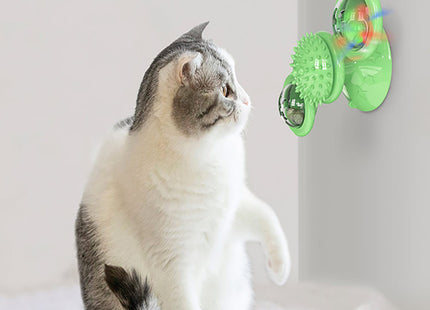 Juguete Interactivo Giratorio Para Gato